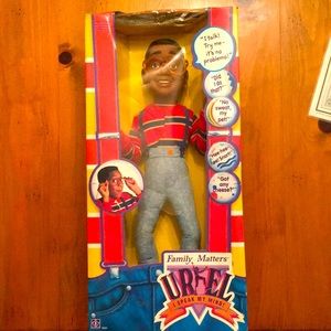 1991 Steve Urkel Family Matters 17” Talking Doll
